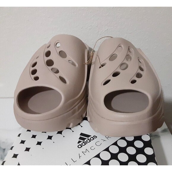 New Womens ADIDAS STELLA MCCARTNEY STELLA CLOG IF6537 KHAKI US W 9 - Picture 4 of 13